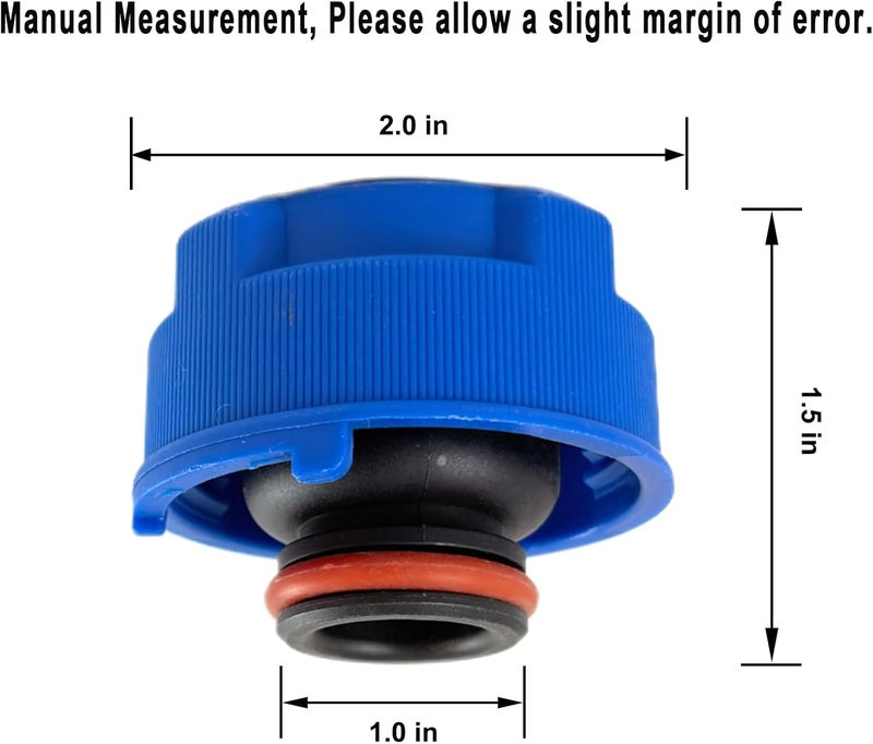 CEYHTLY 68097622AA Coolant Reservoir Cap, Radiator Cap Compatible with 2014-2021 Fiat 500L | Ram ProMaster 1500, ProMaster 2500, ProMaster 3500, ProMaster City, ProMaster Rapid Replaces# 46799364 - Image 4